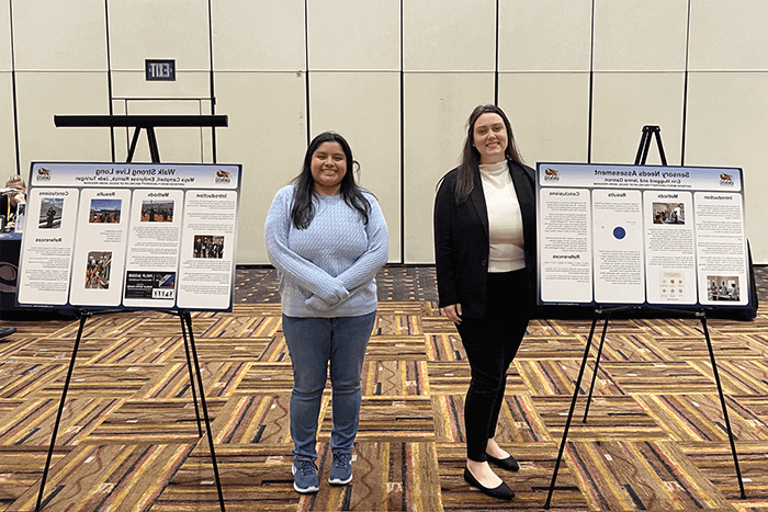 BSW students present at state conference